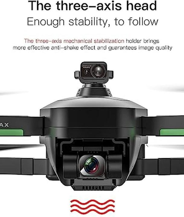Produktbild Luxwallet Ai-Fly GPS Professionele Drone Obstakel Detectie - 4K Camera + Zoom - Gimbal - 5G WiFi FPV 1.2KM Ber (26 min)