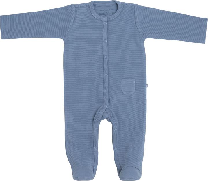 Produktbild Baby's only Strampler mit Füssen Pure vintage blue - 62 (62)