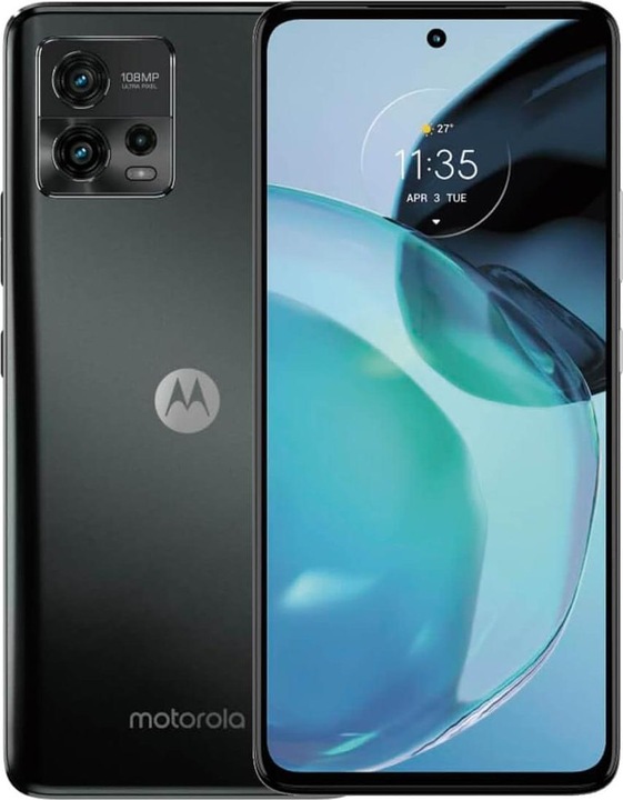 Produktbild Motorola Moto G72 (128 GB, Meteorite grey, 6.55", Dual SIM, 108 Mpx, 4G)