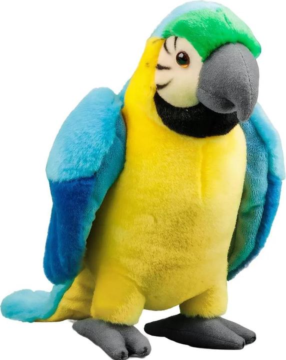 Animigos Wereld van de Natuur Eco Blauwe Ara 26cm