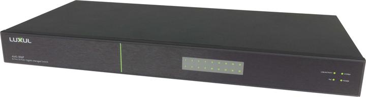 Produktbild Vaddio EasyIP Switch, AMS-1208P vorkonfiguriert, Bestandteil des EasyIP Ökosystems, 12-port/8 PoE+ Giga... (12 Ports)