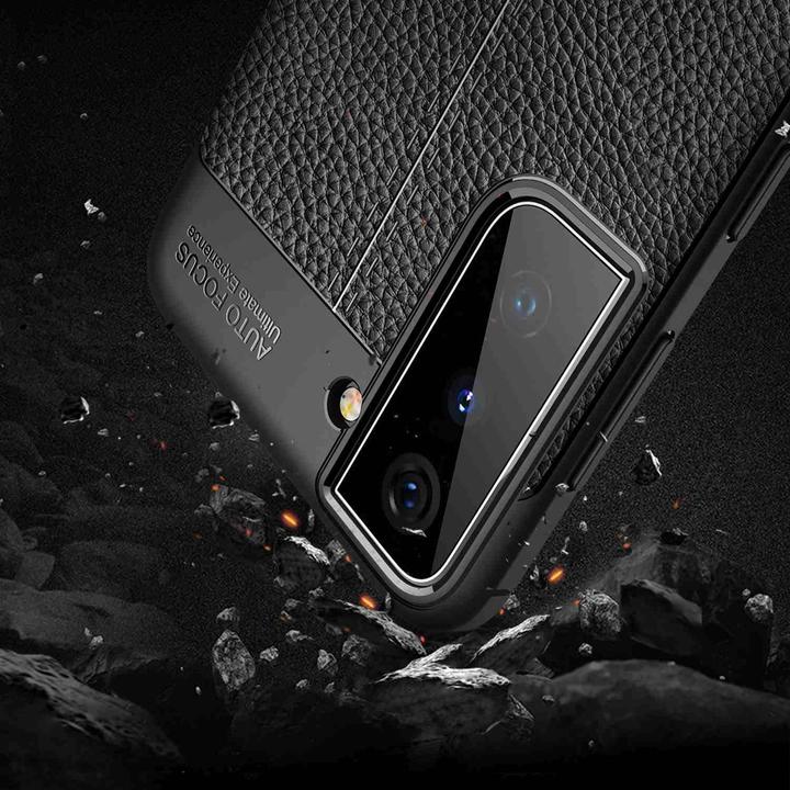 Image du produit Cadorabo TPU Cover similicuir structure (Samsung Galaxy S21+)