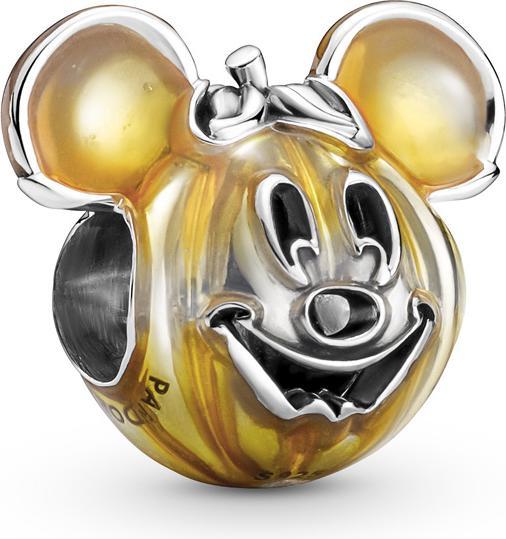 Immagine prodotto Pandora Ciondolo a forma di zucca di Topolino Disney (Argento 925, Smalto)