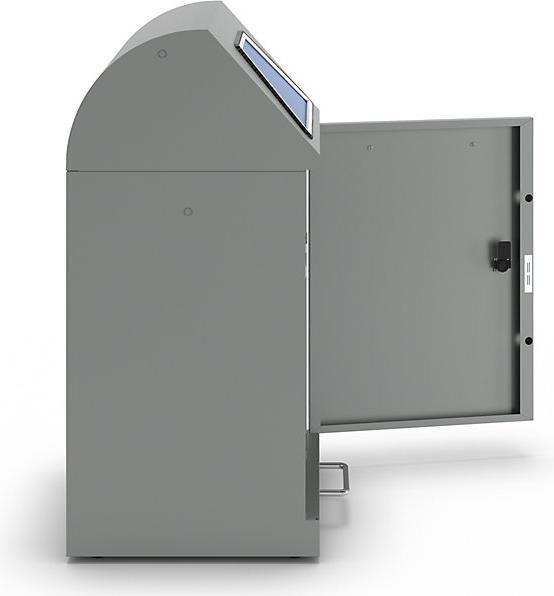 Produktbild kaiserkraft System-Wertstoffsammler, Einwurfklappe fussbetätigt (45 l)