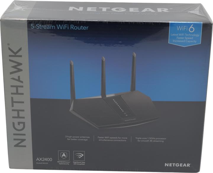 Image du produit Netgear Routeur WiFi bi-bande Nighthawk RAX30-100EUS WiFi 6