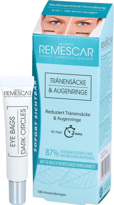 Produktbild Remescar Tränensäcke und Augenringe (Augenpflege Crème, 8 ml, Tag + Nacht)