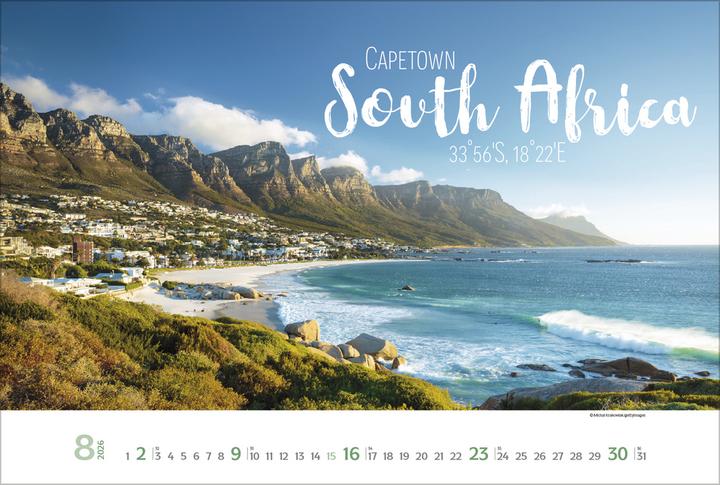 Produktbild Verlag Bildkalender Around the World 2026, Papierformat: Kein (Kein)