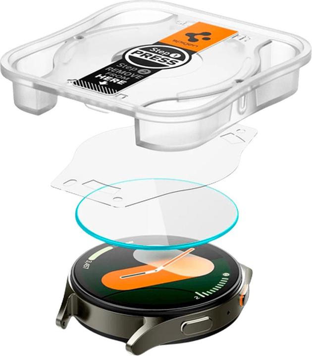 Produktbild Spigen Glas.tR EZ Fit Samsung Galaxy Watch 7 40mm 2-Pack (Galaxy Watch 7)