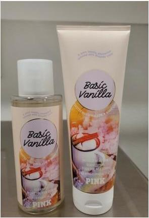 Produktbild P!nk Victoria's Secret Pink Basic Vanilla Toasted Marshmallow Mist & Lotion Set