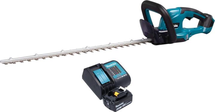 Actual product image Makita DUH 607 SG cordless hedge trimmer 18 V 60 cm + 1x battery 6.0 Ah + charger (Rechargeable battery operated)
