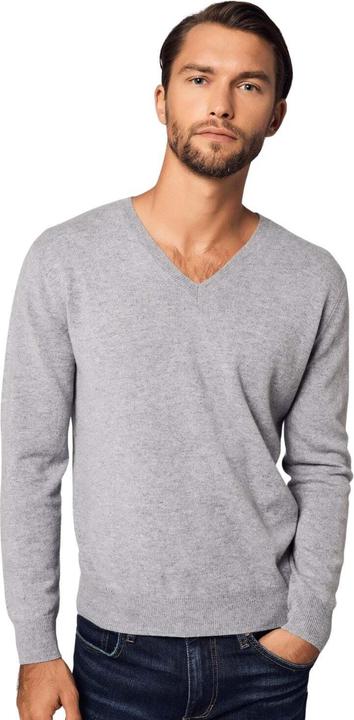 Image du produit Bellemere Pullover Solid V-Neck Merino Sweater (XL)