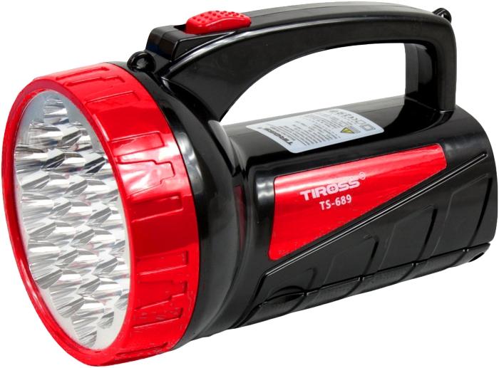Actual product image Tiross LATARKA ŁADOWALNA 19 + 18 LED 230W TS-689