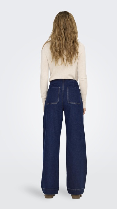 Produktbild Only ONLMADELINE Hohe Taille Weiter Beinschnitt Jeans Jeans mit weitem Bein (30)
