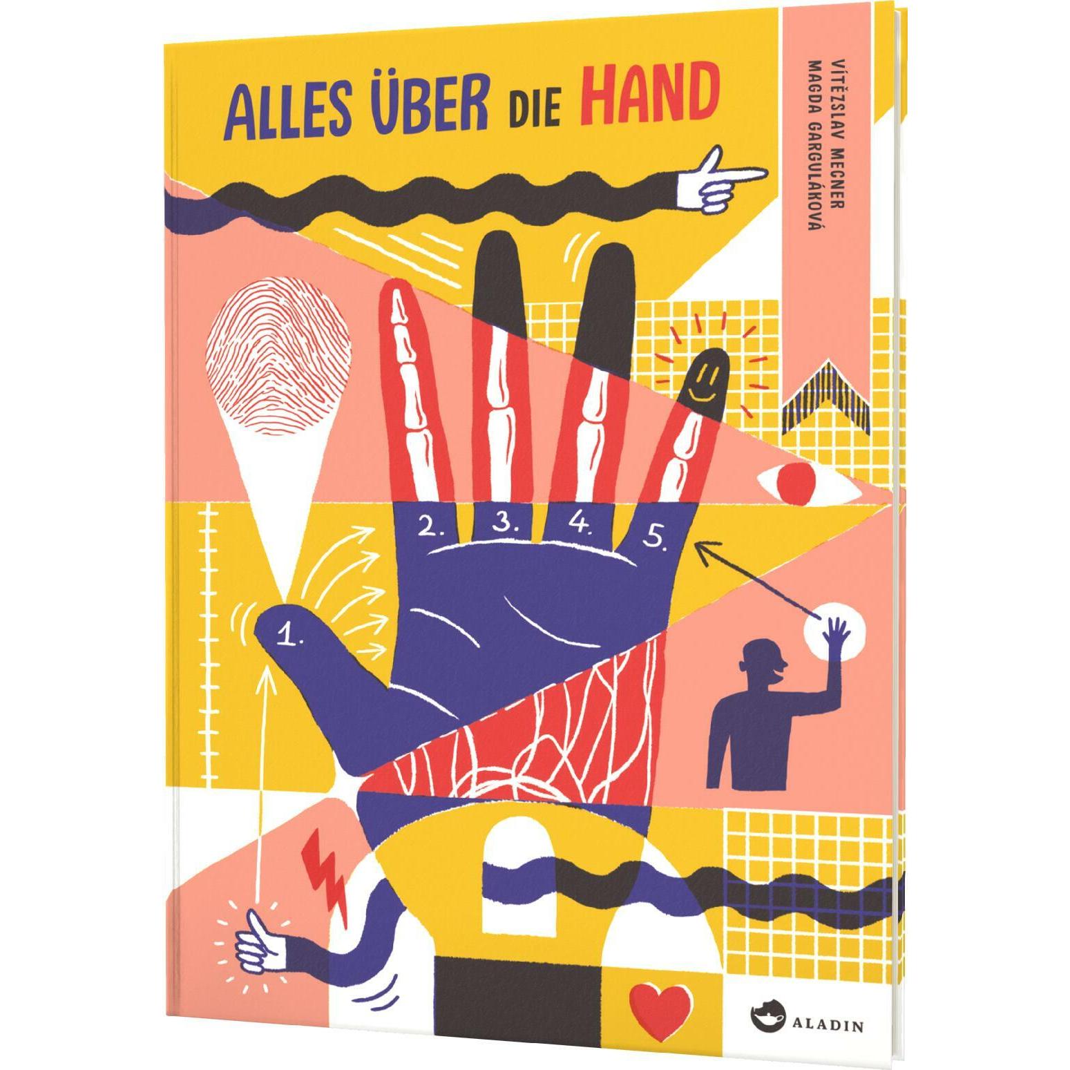 Garguláková:Alles über die Hand, Kinderbücher von Magda Garguláková, Lena Dorn, Vítězslav Mecner