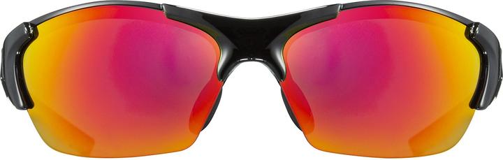 Actual product image Uvex Sports blaze lll 2.0 (Black Red, Clear, Mirror Red, Litemirror Orange)