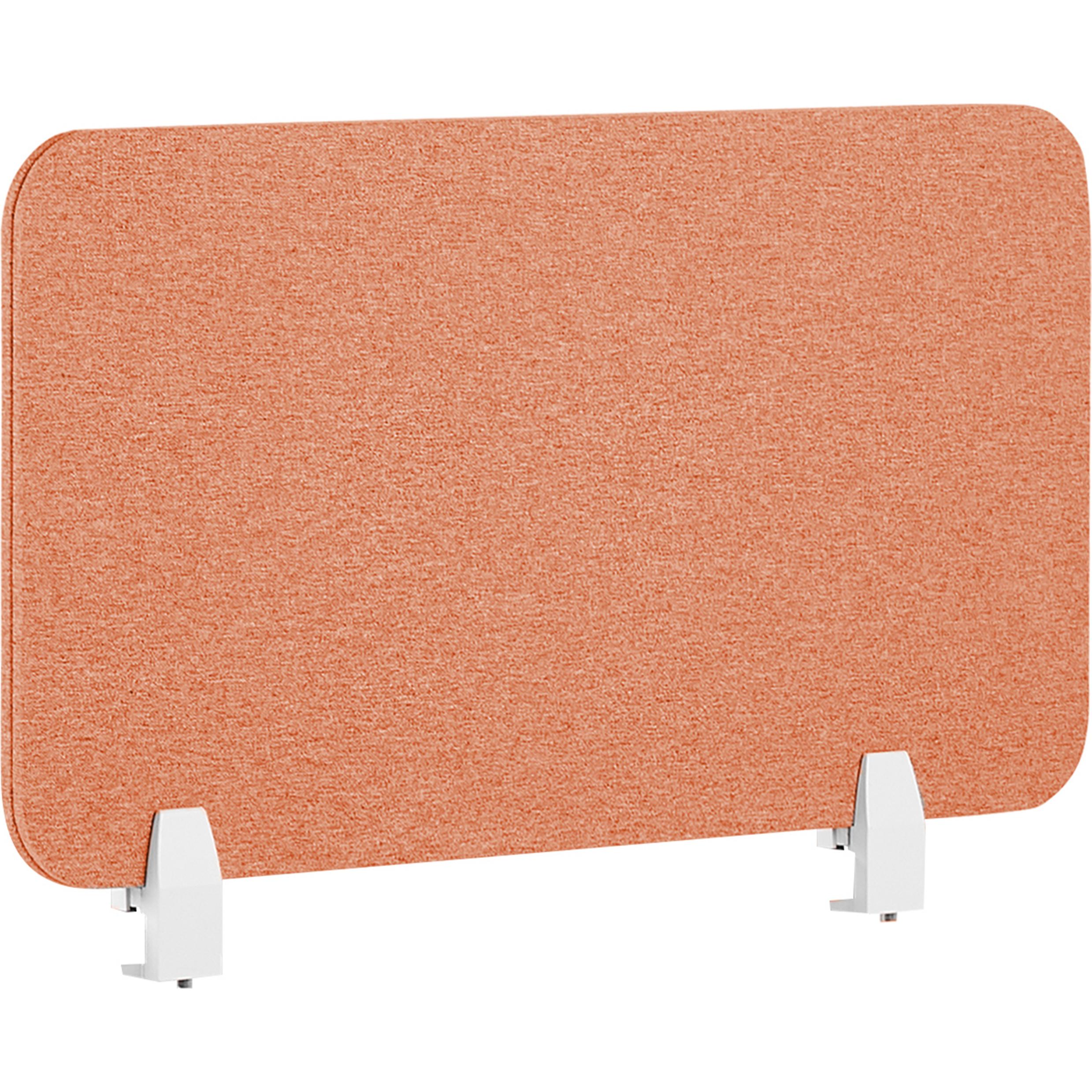 Beliani, Trennwand, Schreibtischtrennwand hellrot 72 x 40 cm WALLY