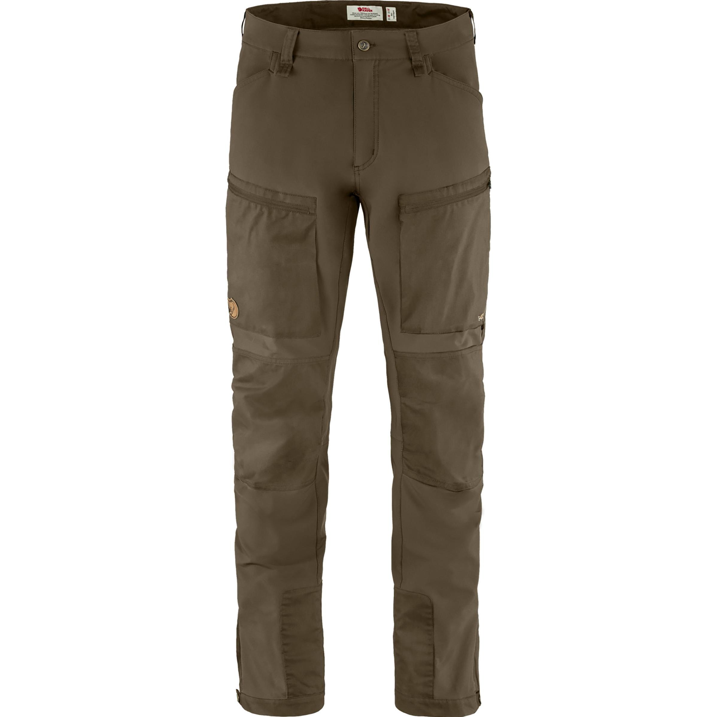 Fjällräven, Herren, Outdoorhose, Keb Agile Trousers regular (50), Grün, 50