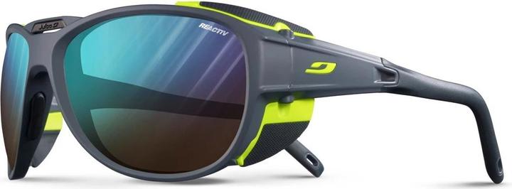 Immagine prodotto Julbo Occhiali Explorer 2.0 Spectron 4 Glacier da uomo (Antracite, Nero, Argento, Grigio fumo Verde Flash, Marrone)
