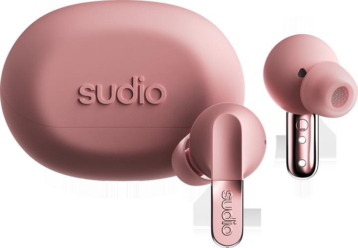 Sudio N3 Pro Pink (ANC, 30 h, Kabellos)