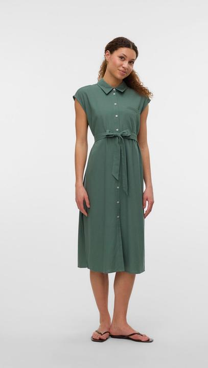 Produktbild Vero Moda VMMYMILO Langes Kleid Hemdblusenkleid (S)