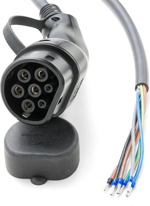 Immagine prodotto Ratio Electric Ersatzladekabel E-line Typ 2 32A/400V 22kW 10m (Cablato fisso, 22 kW, 32 A, 10 m)