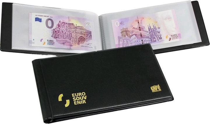 Safe BanknotenTaschenalbum Euro Souvenir (21 x 11 cm)