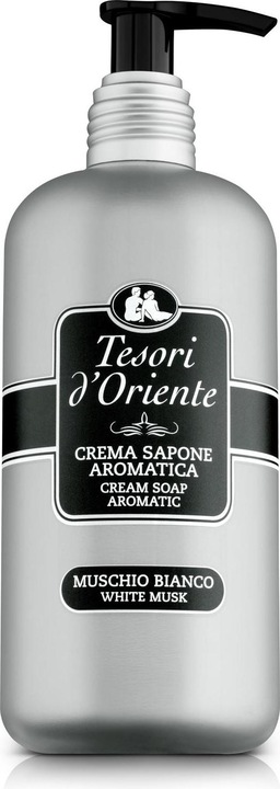 Tesori d'Oriente Vloeibare zeep Muschio Bianco (Vloeibare zeep, 300 ml)
