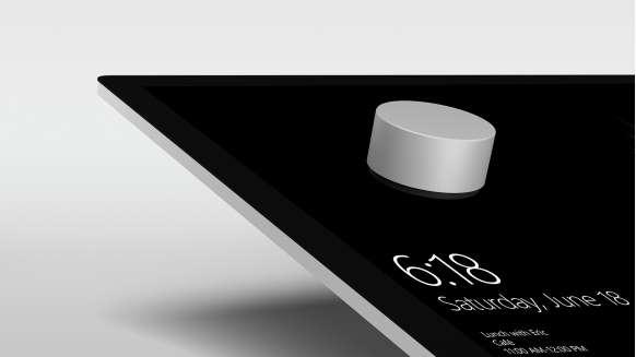 Actual product image Microsoft MS Surface Accessories Wireless Dial - Cursor (Puck) - Promo (Wireless)
