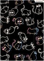 Produktbild Starpak A4 Kitty schwarzer Ordner mit Gummiband (A4)