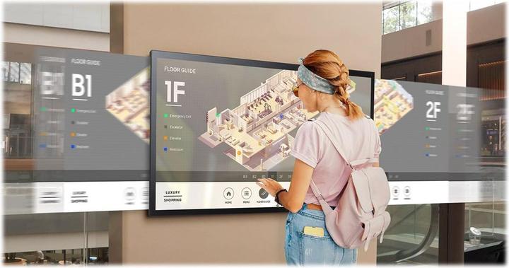 Image du produit Samsung QM55B-T (3840 x 2160 pixels, 55")