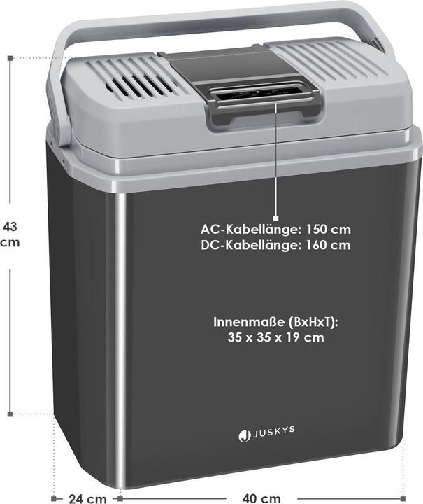 Image du produit Juskys Pôle Nord (24 l)