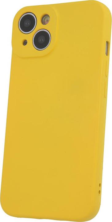 Actual product image OEM Silicon case for iPhone 12 / 12 Pro 6,1" yellow (Apple iPhone 12)