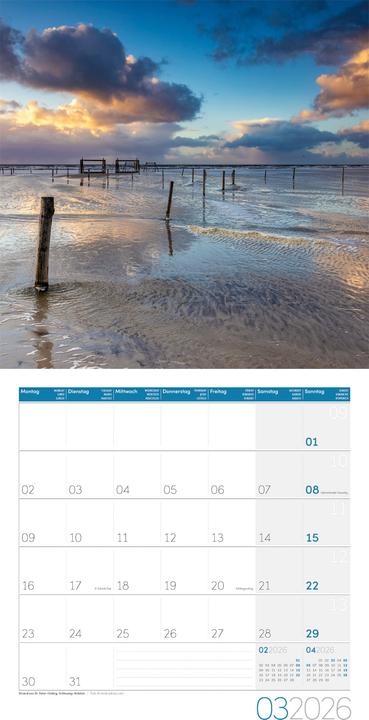 Produktbild Naturwunder Deutschland Kalender 2026 - 30x30