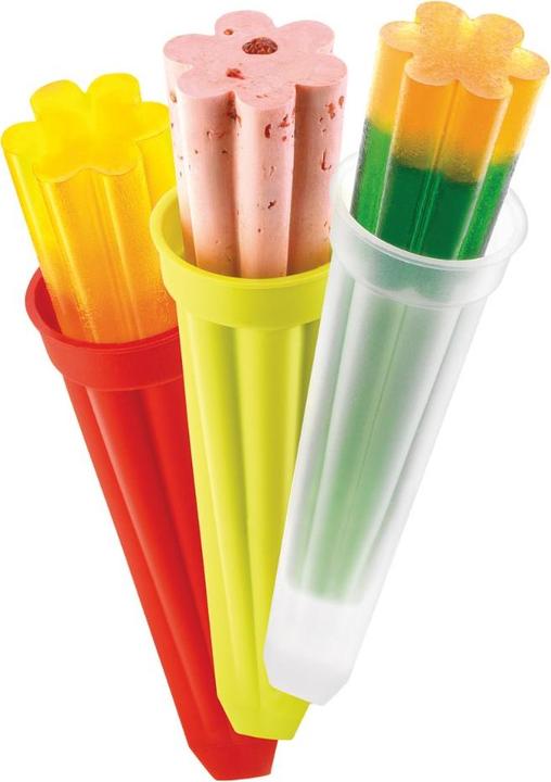 Actual product image Silikomart Cal 01 Stampo Ghiaccioli Set 3 Silicone Mould