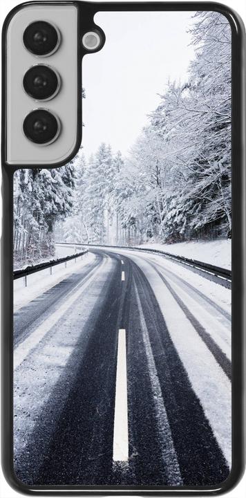 Actual product image PhoneLook Winter 22 Snowy Road cover (Samsung Galaxy S22+)