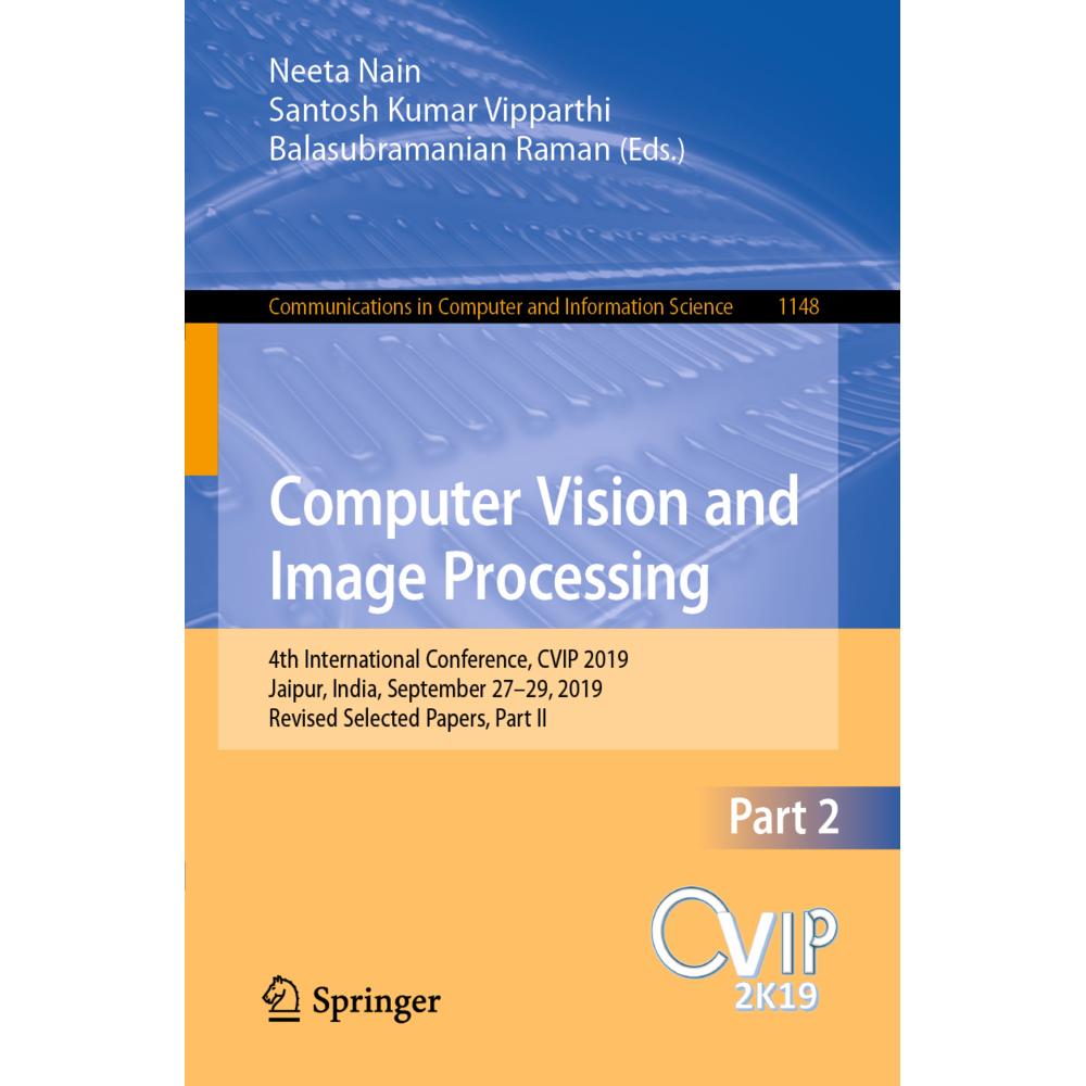 Computer Vision and Image Processing, Fachbücher von Balasubramanian Raman, Neeta Nain, Santosh Kumar Vipparthi