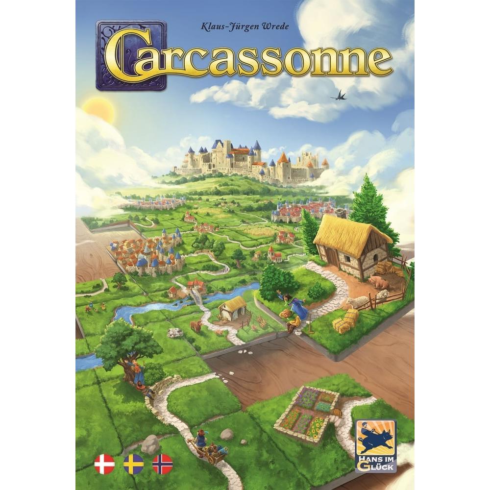 Thumbnail - Enigma Carcassonne (Nordic) (Norwegisch, Dänisch, Schwedisch)