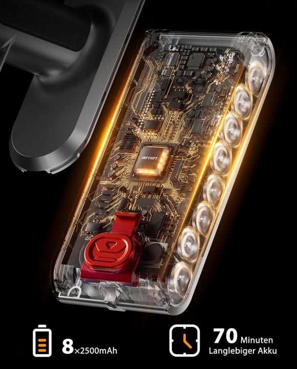 Produktbild Jrfyhft Akkustaubsauger mit OLED-Display