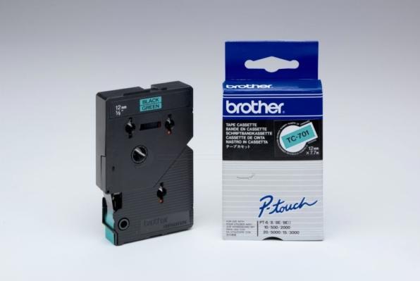 Actual product image Brother P-Touch (1.20 cm, Green)