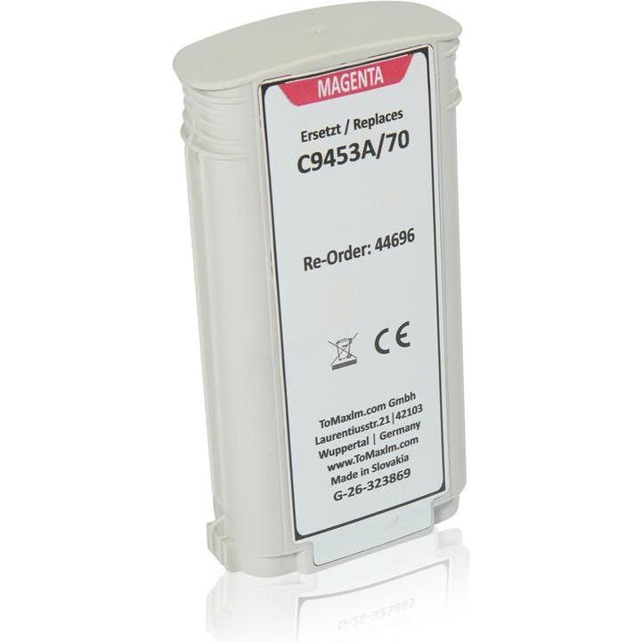 Thumbnail - Inkadoo, Druckerpatrone, Druckerpatronen kompatibel zu HP C9453A / 70 Tintenpatrone, magenta Magenta (M)