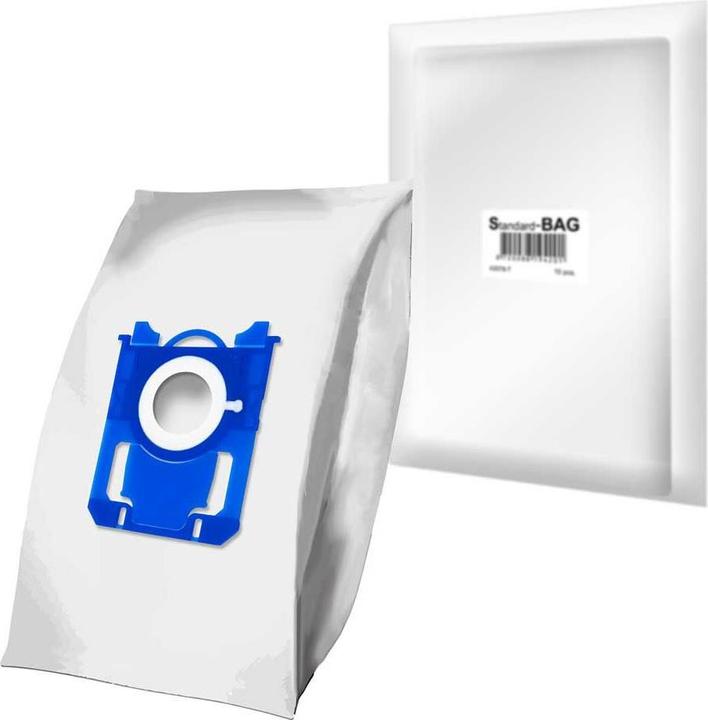 Image du produit Flickbee 10 sacs à poussière S-BAG comme FC8021/03 pour aspirateurs Philips, AEG, Electrolux (10 x)