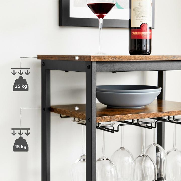 Produktbild Vasagle Havanna (50 x 32 x 100 cm, 20 Fl.)