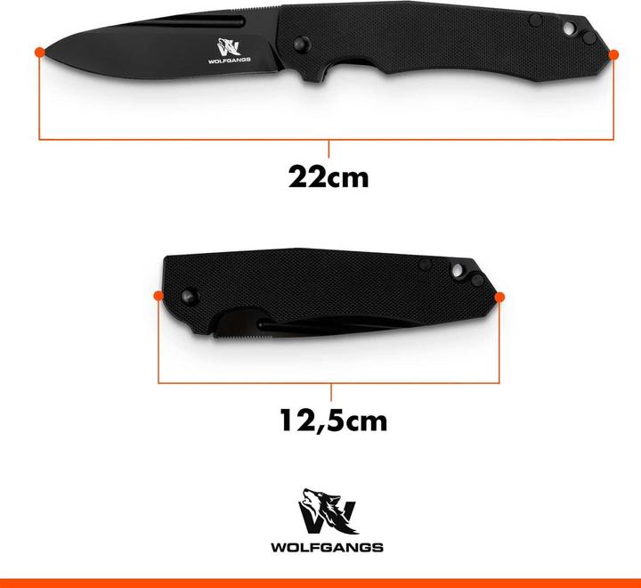 Immagine prodotto Odenwolf CORVUS Nero (9.50 cm)