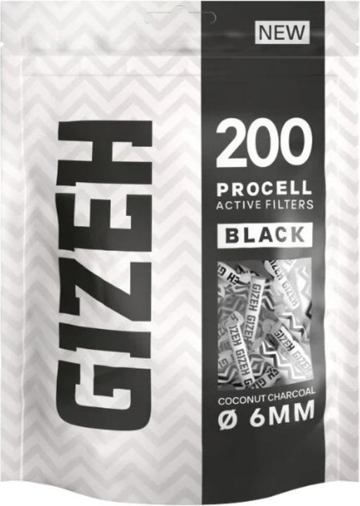 Gizeh Aktivkohlefilter 6 mm ProCell