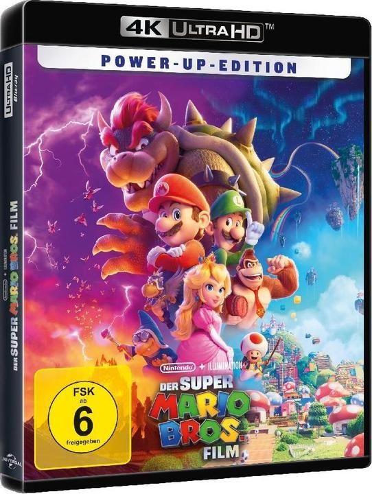 Actual product image The Super Mario Bros. Film UHD (4k Blu-ray, 2023, German)