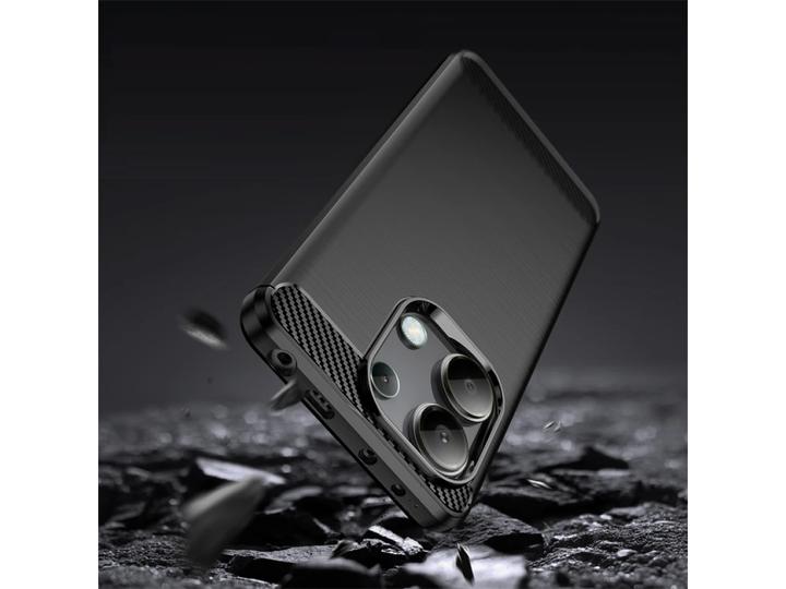 Actual product image Screenguard Carbon Brushed Case (Xiaomi Redmi Note 13 Pro 4G)