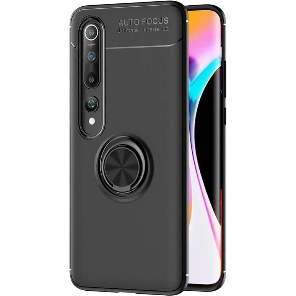 Thumbnail - Screenguard RingCase 360-GradXiaomi Mi 10 Hülle (Xiaomi Mi 10), Smartphone Hülle, Schwarz