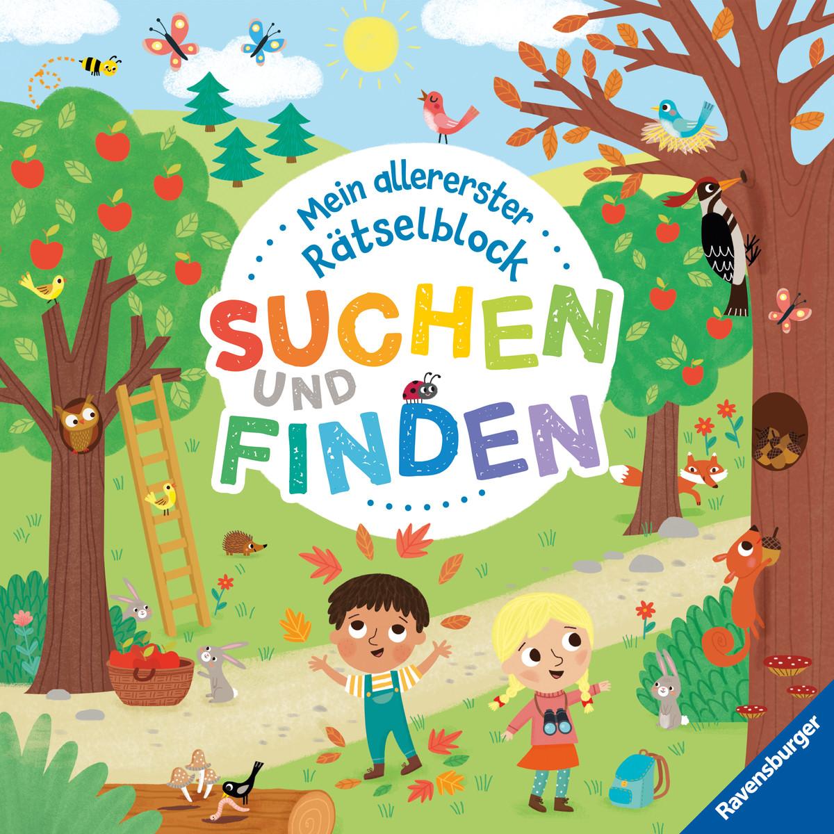 Mein allererster Rätselblock: Suchen und Finden, Kinderbücher von Megan Higgins, Kasia Dudziuk, Lutz Anderson