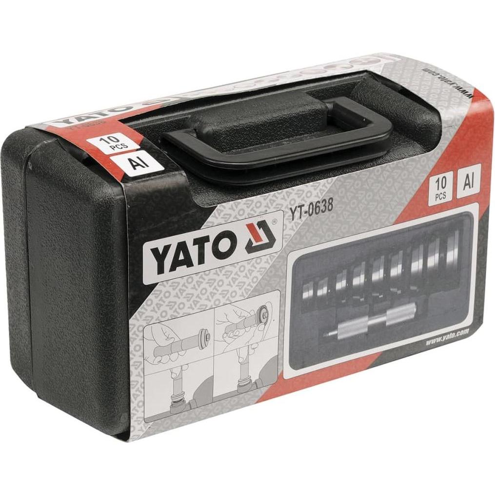 Thumbnail - Yato, Fahrzeug Werkzeug, Bearing Race And Seal Driver Set 10pcs