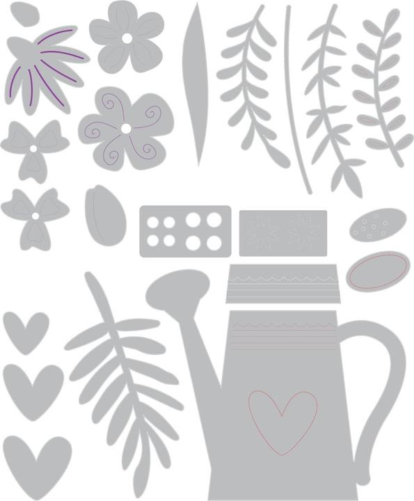 Produktbild Sizzix Thinlits Stanzschablone by Catherine Pooler